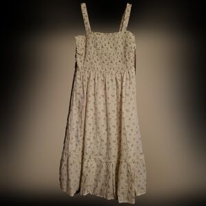 Floral Cream Sundress